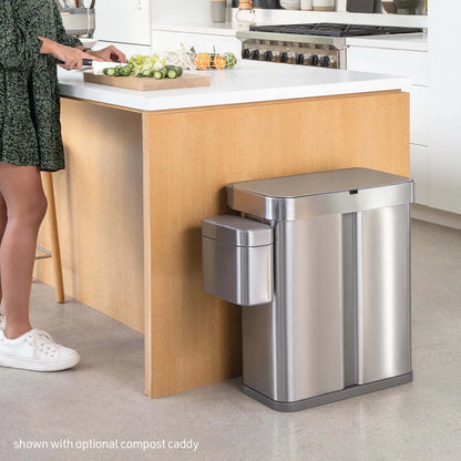 The Future of Kitchen Convenience – Dual Compartment Induction Waste Bin