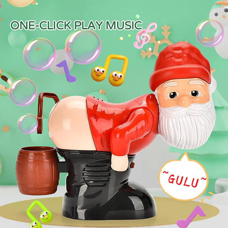 🎅Xmas Sales - 50% OFF🎄Funny Santa Bubble Blowing Machine