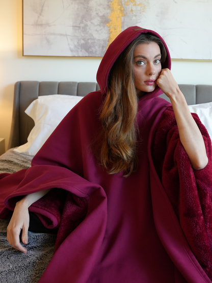 🎁Christmas SALE🎁Hoodie Blanket-Big Size Cloak Tops