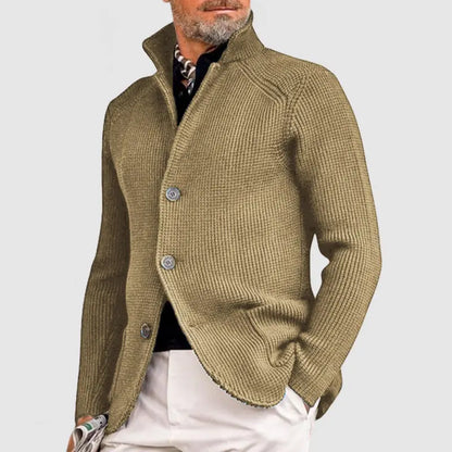 🔥Christmas Sale🔥 Men's Elegant Lapel Knitted Pocket Jacket( NEW )