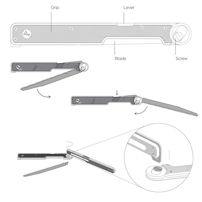 🎄 Christmas Sale 🔥 Multi-Functional Field Tool Set - W