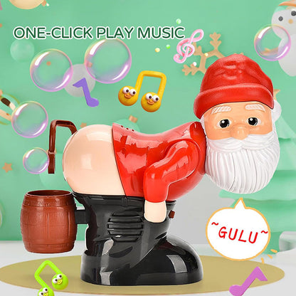 🎅Christmas Sales🎄Funny Santa Bubble Blowing Machine